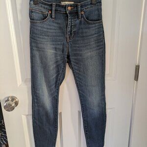 Madewell petite high rise jeans size 26
